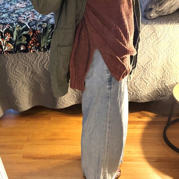 Pilcro-Anthropologie V-Neck Slouchy Sweater, Size M - Picture 6 of 6